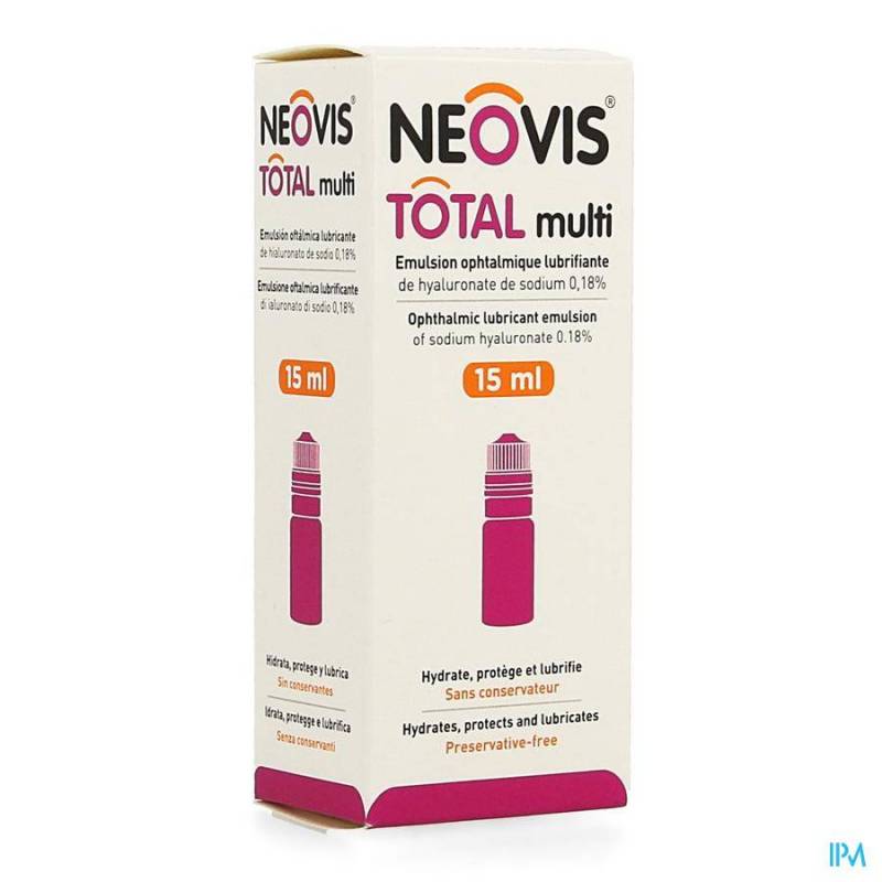 Neovis Total Multi Bevochtigende Oogemulsie 15ml