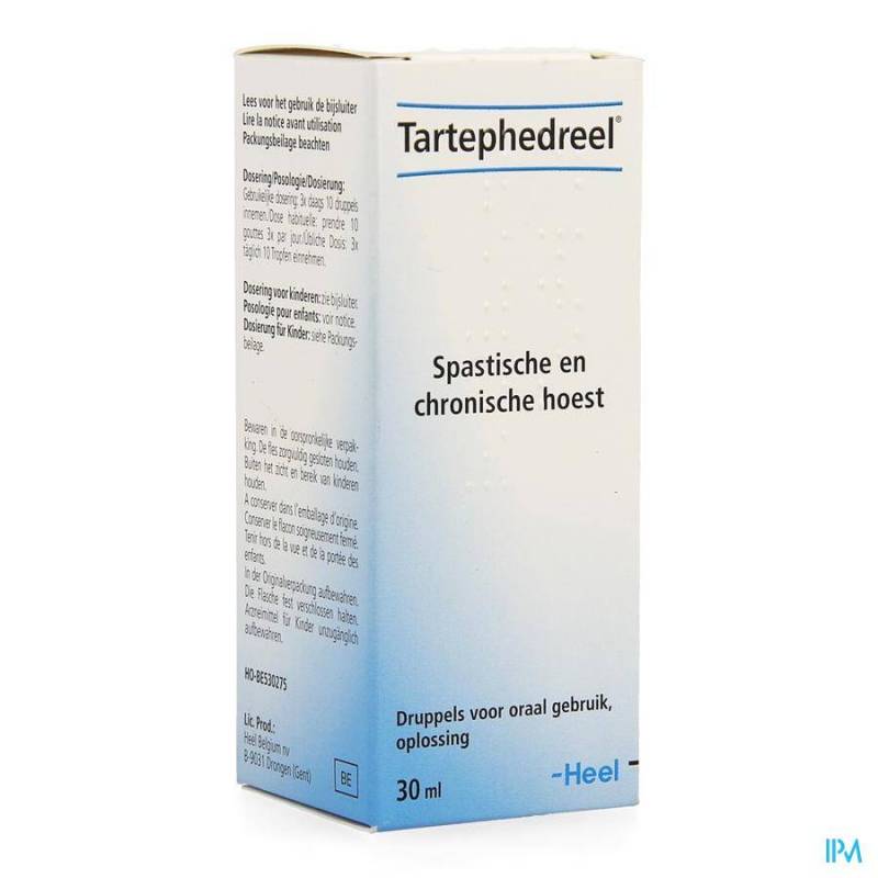 TARTEPHEDREEL GUTT 30ML HEEL