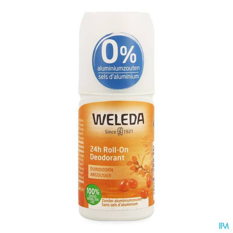 WELEDA DEODORANT ARGOUSIER 24H ROLL ON 50ML