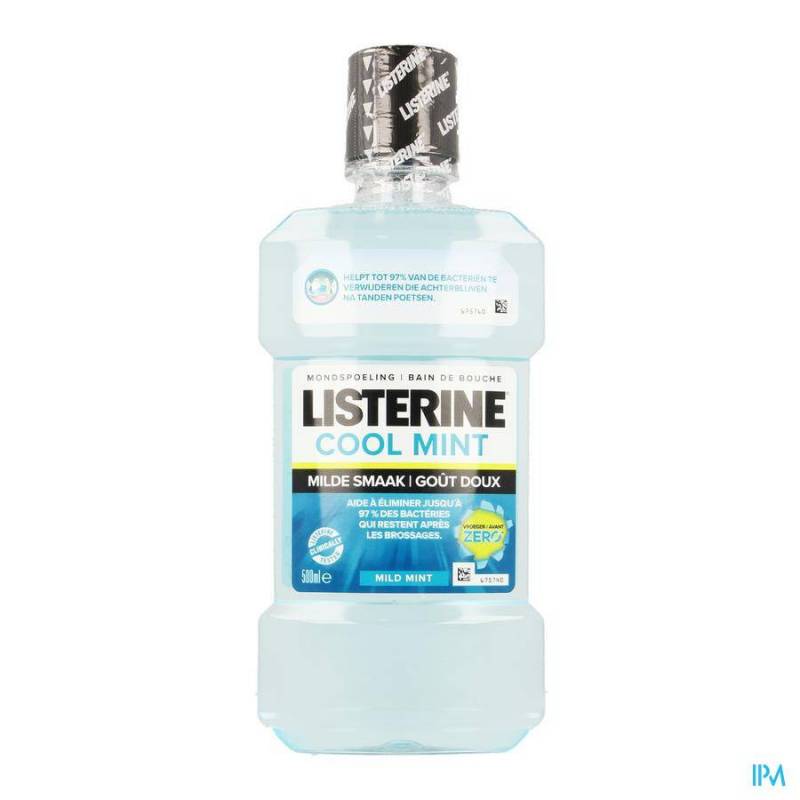 poort dorst dennenboom Listerine Cool Mint Milde Smaak Mondspoeling 500ml-Pharmazone