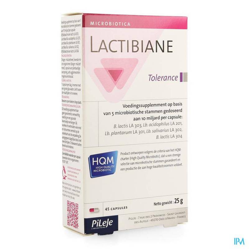 LACTIBIANE TOLERANCE Capsules  45