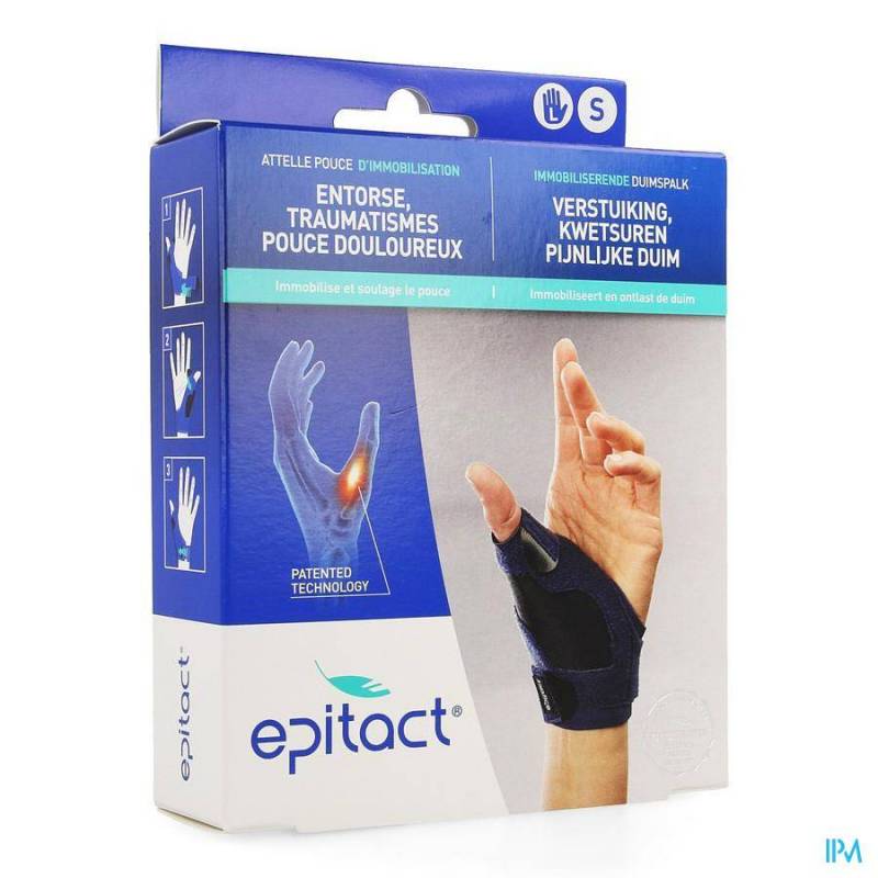 EPITACT ATTELLE POUCE IMMOBILISATION GAUCHE S