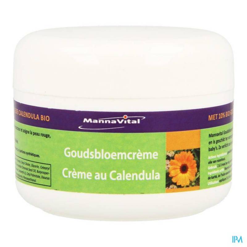 MANNAVITAL CREME CALENDULA 100ML