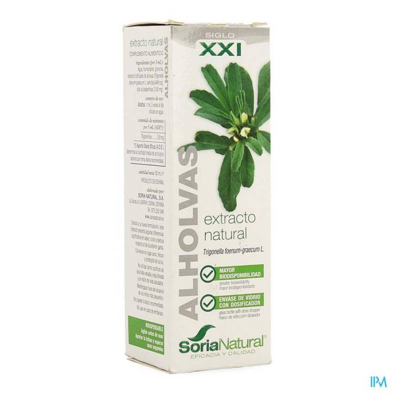 SORIA TRIGONELLA FOENUM GRAECUM XXI EXTR. FL 50ML