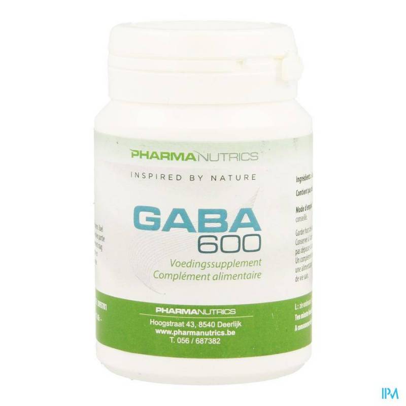 GABA 600 V-CAPS 60 PHARMANUTRICS