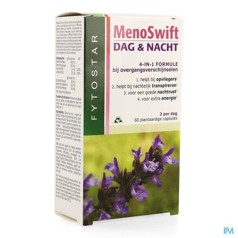 FYTOSTAR MENO-SWIFT DAG&NACHT CAPS 60