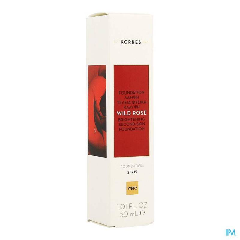 KORRES KM WILD ROSE FOUNDATION WRF2 30ML