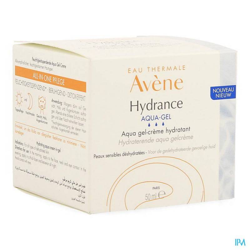 Avène Hydrance Aqua Gel Hydraterende Crème 50ml