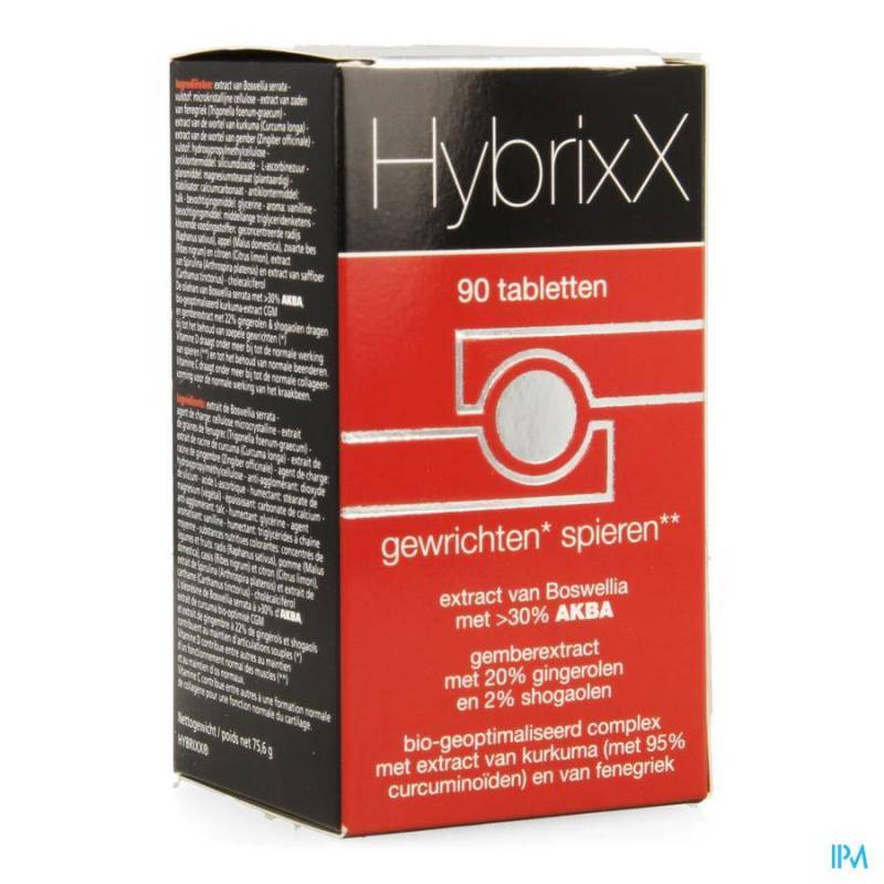 HybrixX Gewrichten en Spieren 90 Tabletten
