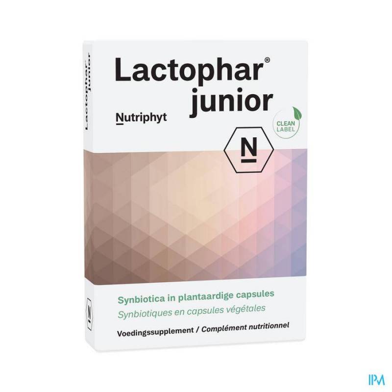 LACTOPHAR JUNIOR BLISTER CAPS 2X10