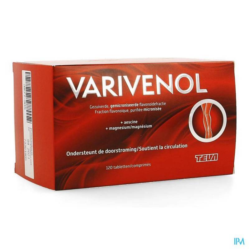 Varivenol 500mg 120 Tabletten