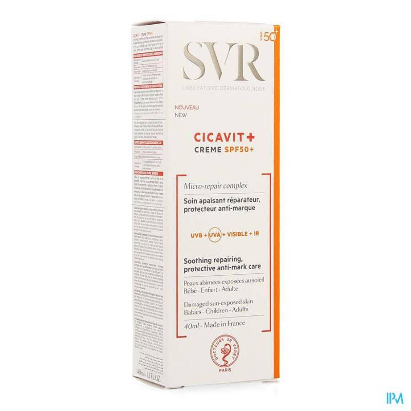 SVR Cicavit+ SPF50+ Creme