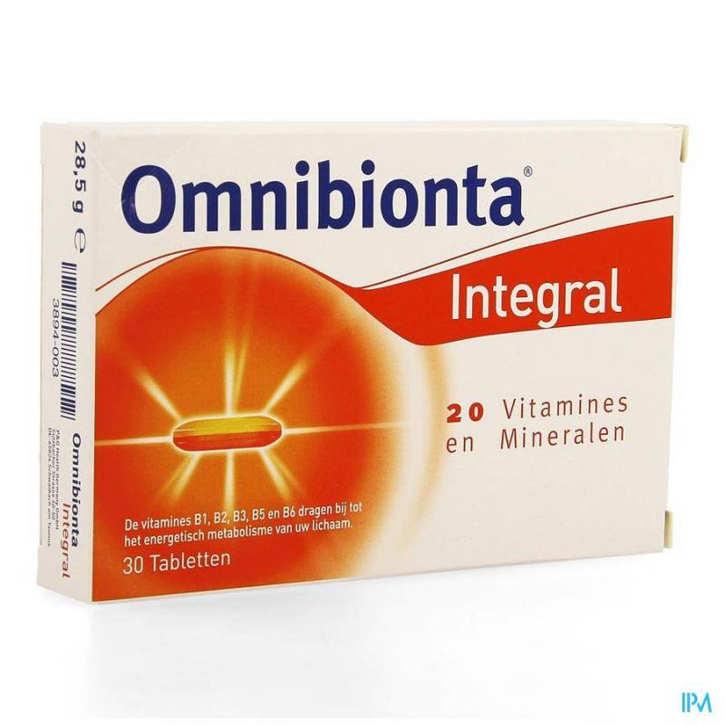 Omnibionta Integral NF 30 Tabletten