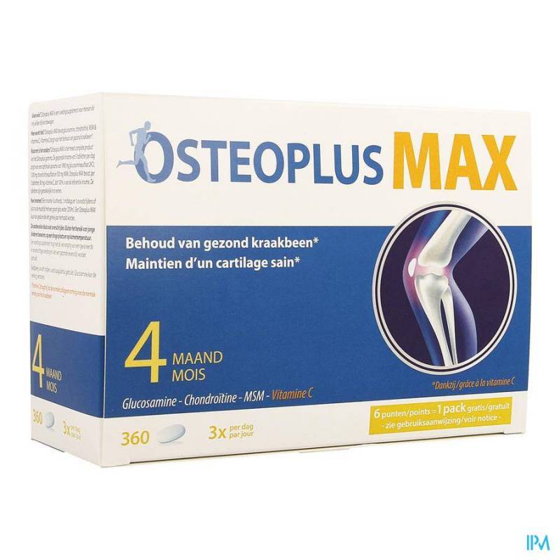 Osteoplus Max 4 Maand 360 Tabletten