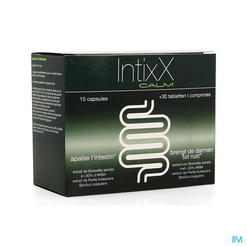 INTIXX CALM Vegetarian Capsules  15 + Tabletten PELL 30