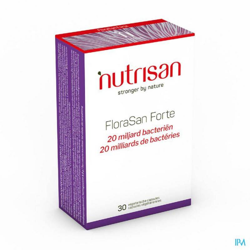 FLORASAN FORTE V-CAPS 30 NUTRISAN