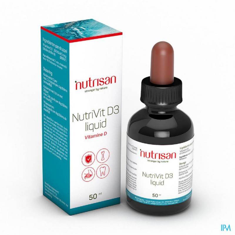 NUTRIVIT D3 LIQUID 50ML NUTRISAN