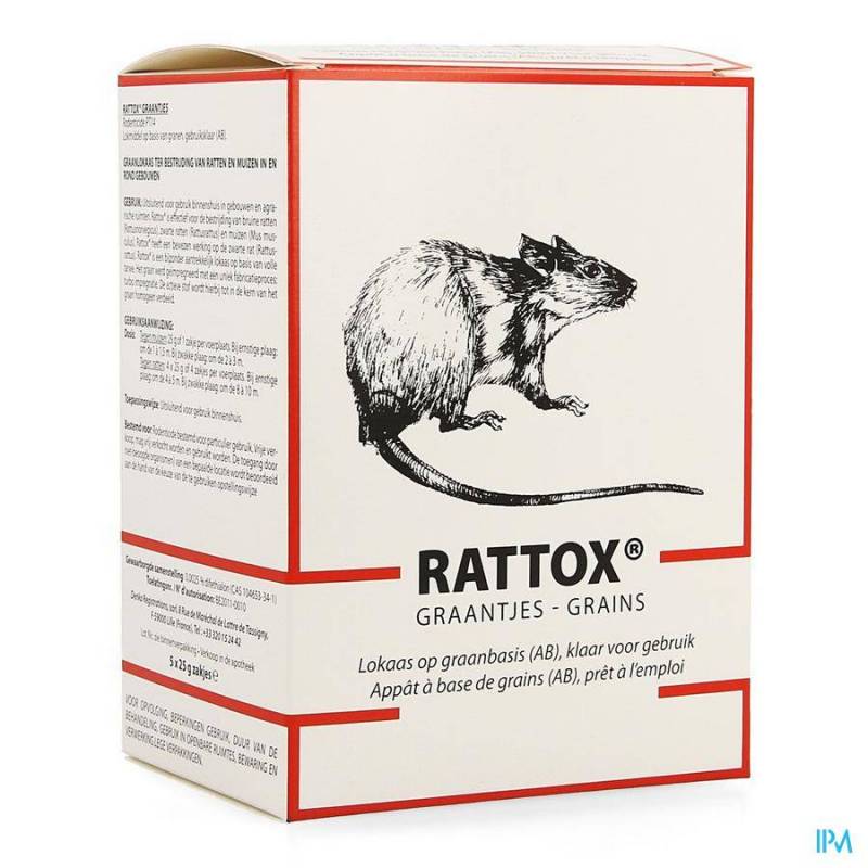 RATTOX 5X25 G