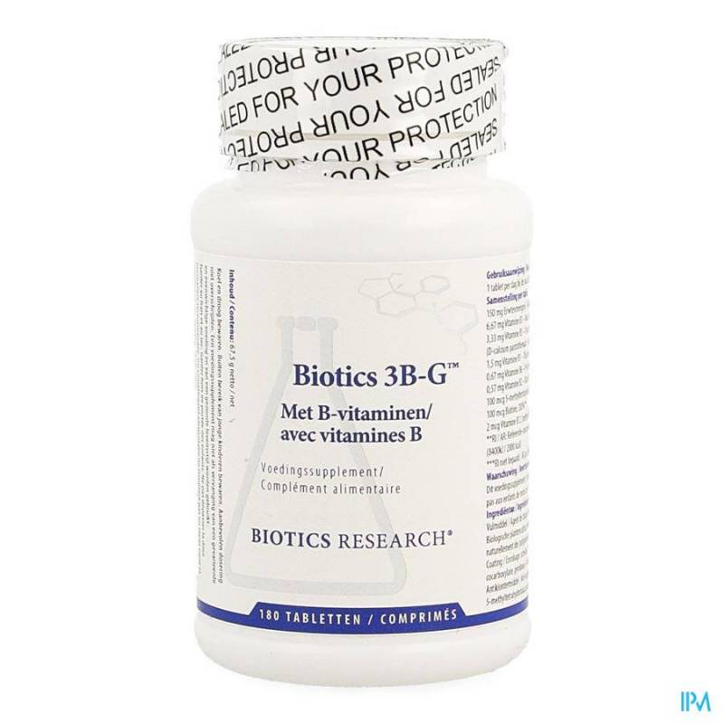 BIOTICS 3B-G Tabletten 180