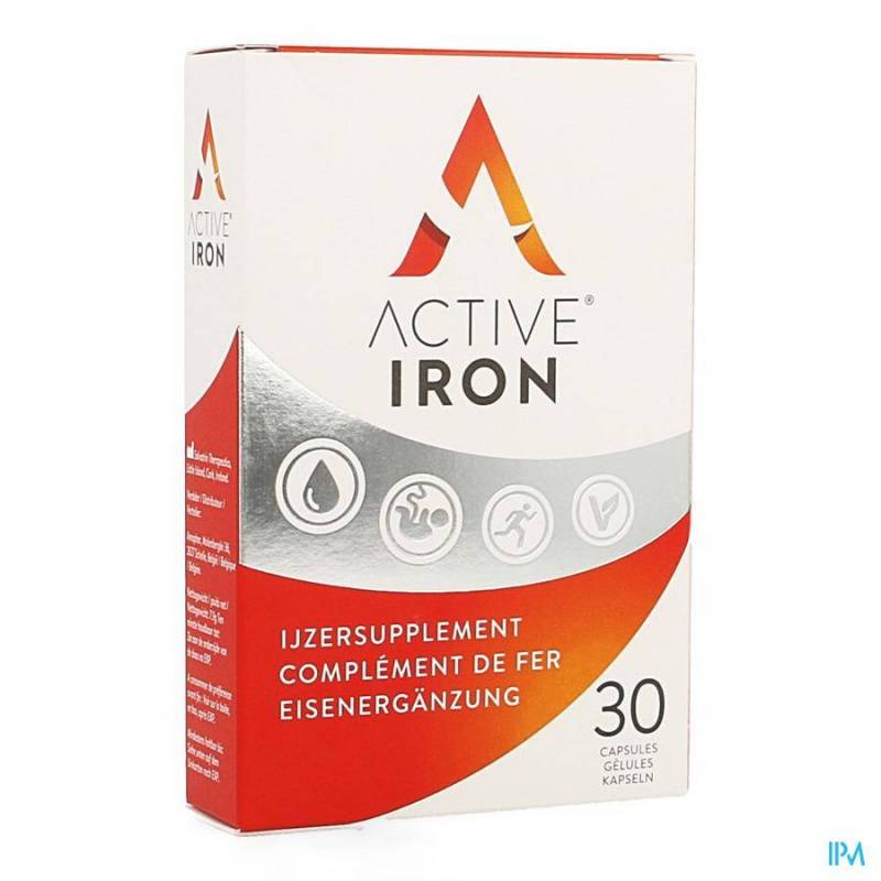 Active Iron Kind en Strong 30 Capsules