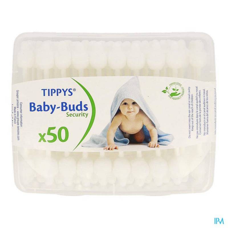 TIPPYS BABY BUDS PAPIEREN STAAFJES 50