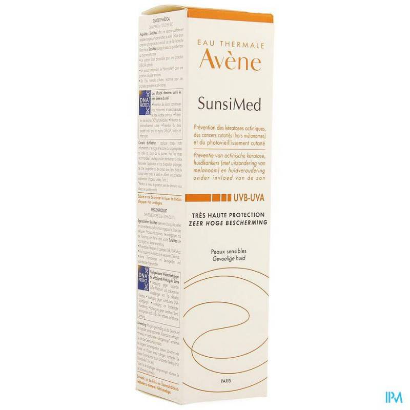 Avène Zon SunsiMed Crème - Preventie Actinische Keratose 80ml