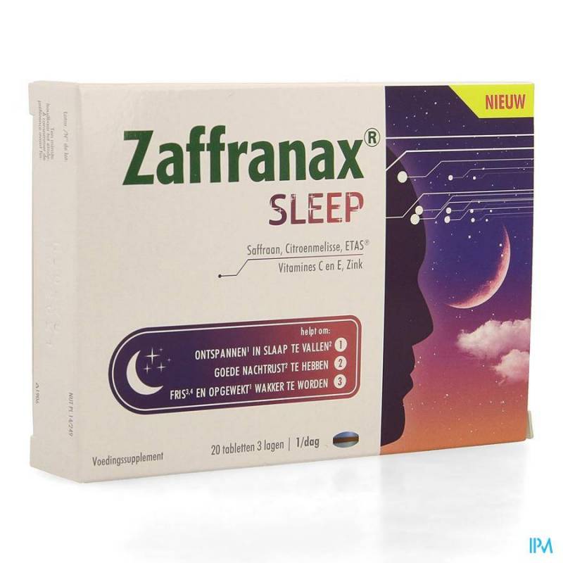 Zaffranax Sleep 20 Tabletten