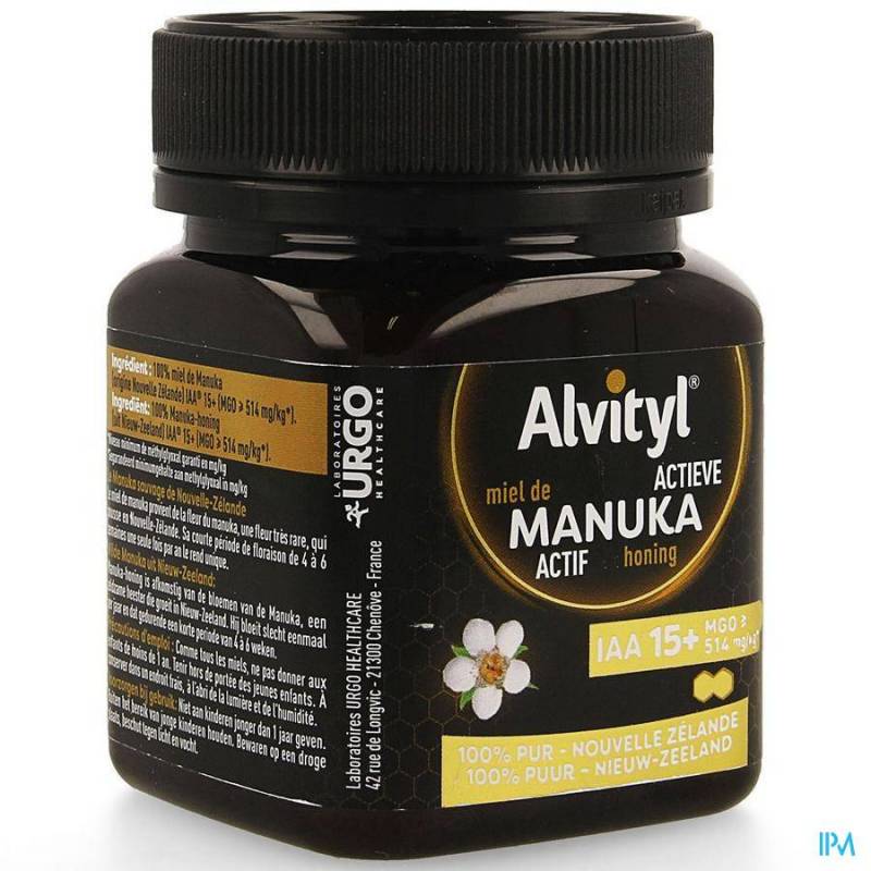 Alvityl Actieve Manuka Honing IAA 15 + 250g