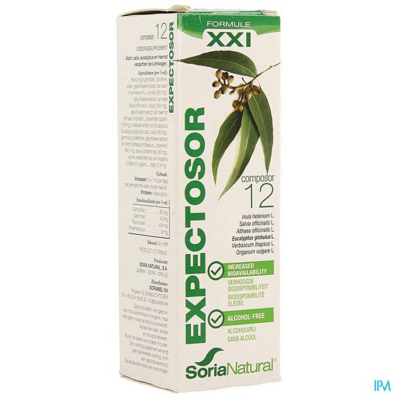 SORIA COMPOSOR N12 EXPECTOSOR XXI 50ML NF