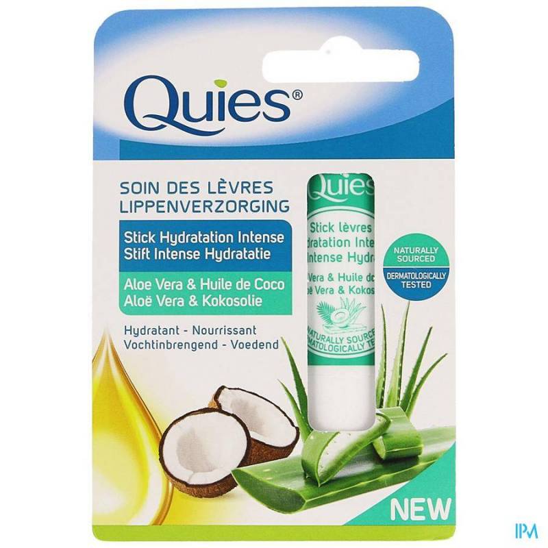 QUIES STICK LEVRES HYDRA INT.ALOE V.&HLE COCO 4,5G