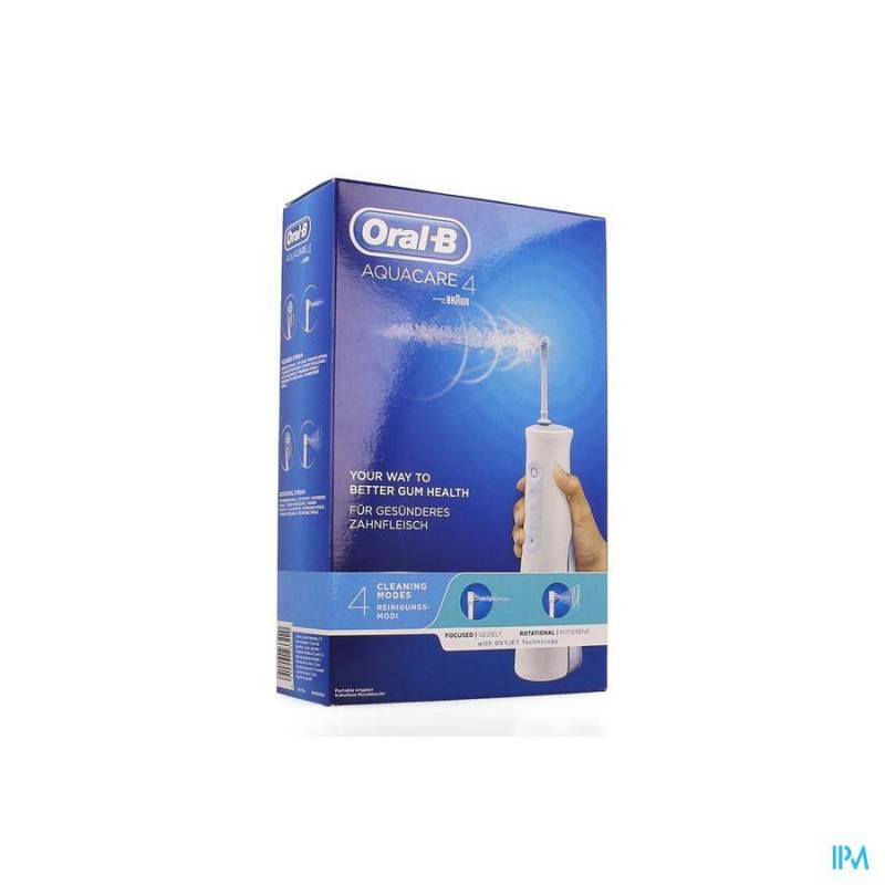 ORAL B AQUACARE 4 DRAAGBARE IRRIGATOR