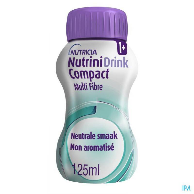 NUTRINIDRINK COMPACT MULTI FIBRE NEUTRE 4X125ML