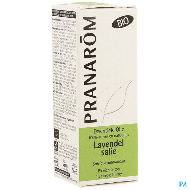 SALIE LAVENDELBLAD BIO ESS OLIE 10ML PRANAROM