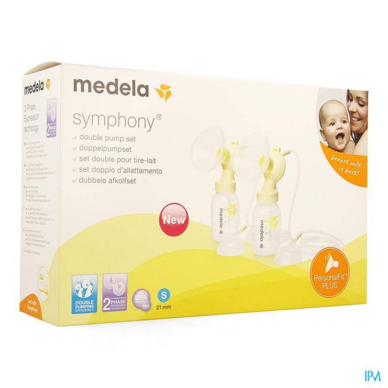 MEDELA PERSONALFIT PLUS SET DOUBLE TIRELAIT S 21MM