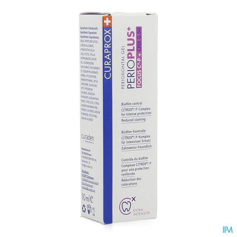 CURAPROX PERIOPLUS FOCUS GEL TUBE 10ML