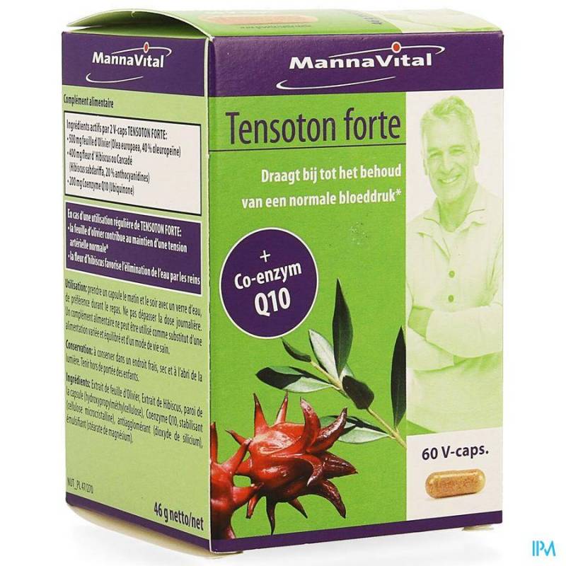 MannaVital Tensoton Forte 60 Vegetarian Capsules