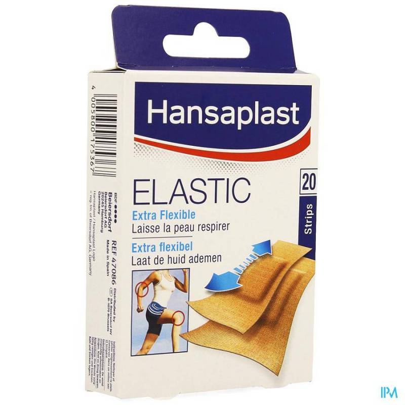 Hansaplast Elastic Pleister Extra Soepel | 20 Strips