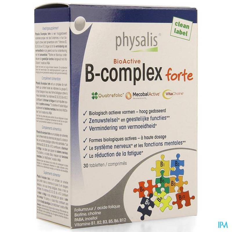 PHYSALIS B-COMPLEX FORTE COMP 30
