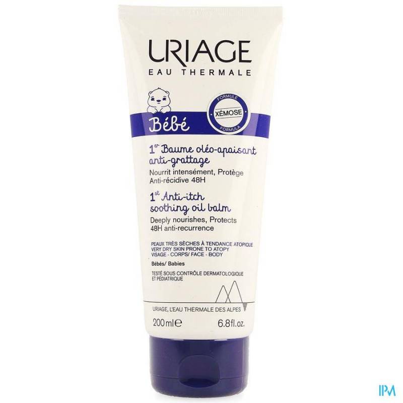 URIAGE BEBE 1ER BAUME OLEO APAISANT A/GRAT. 200ML