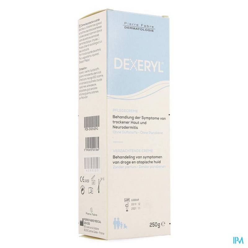 heel veel Stijgen Verwachting Dexeryl Verzachtende Crème 250g-Online apotheek in België-Pharmazone