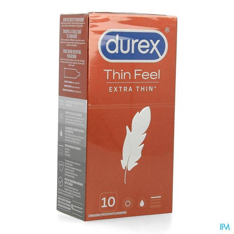 Durex Thin Feel Extra Thin Condooms 10 Stuks