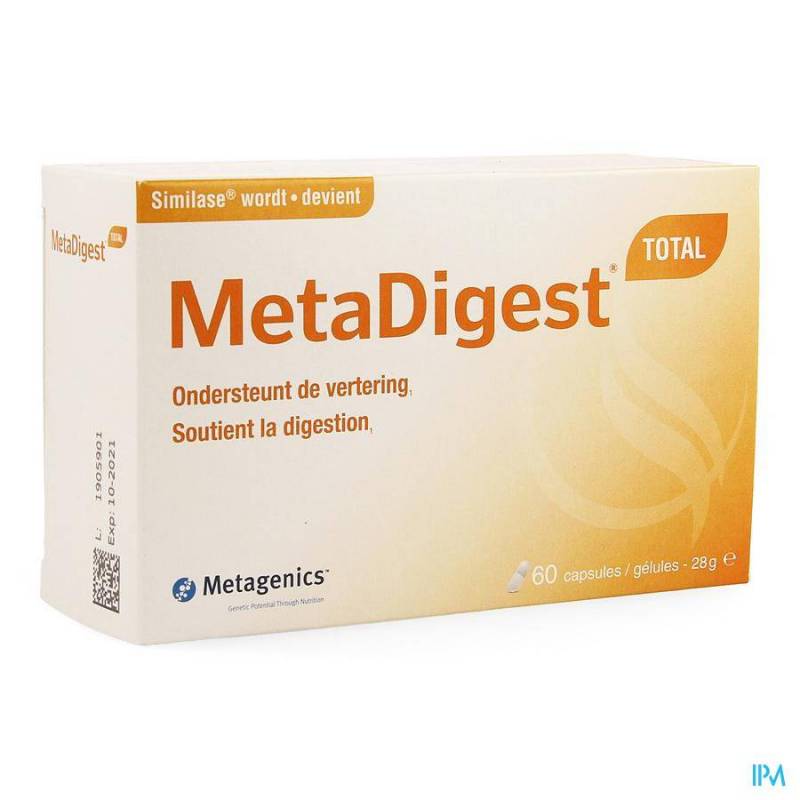 Metagenics MetaDigest Total 60 Capsules (Vroeger Similase)