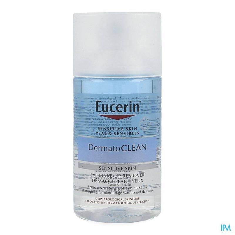 Eucerin DermatoCLEAN Waterproof Oogreinigingslotion Gevoelige Huid 125ml NF