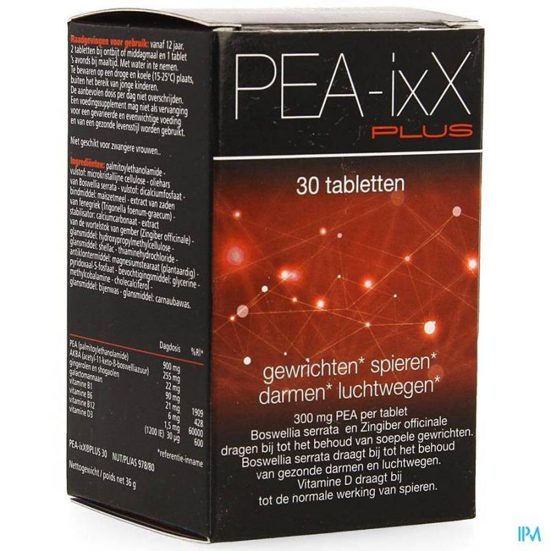 PEA-ixX Plus 30 Plantaardige Capsules