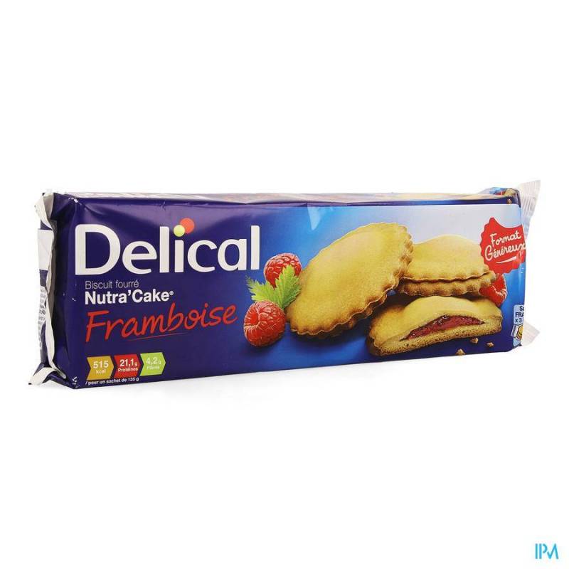 DELICAL NUTRA CAKE FRAMBOOS 3X3