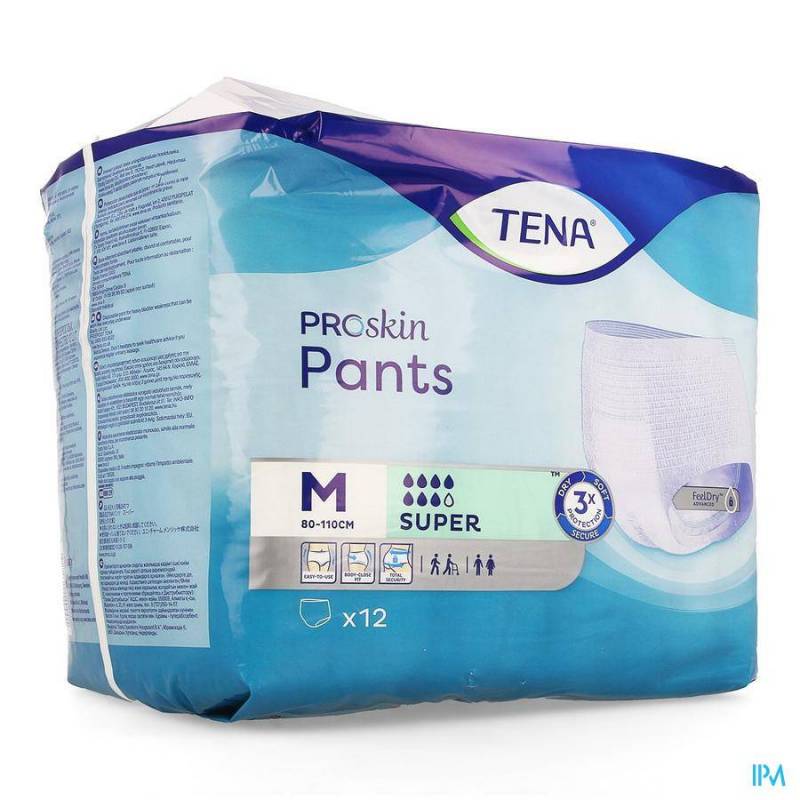 Tena Proskin Pants Super - Medium 12 Stuks