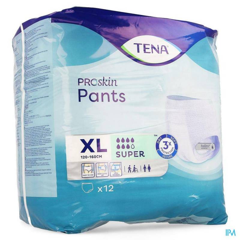 Tena Proskin Pants Super - Extra Large 12 Stuks