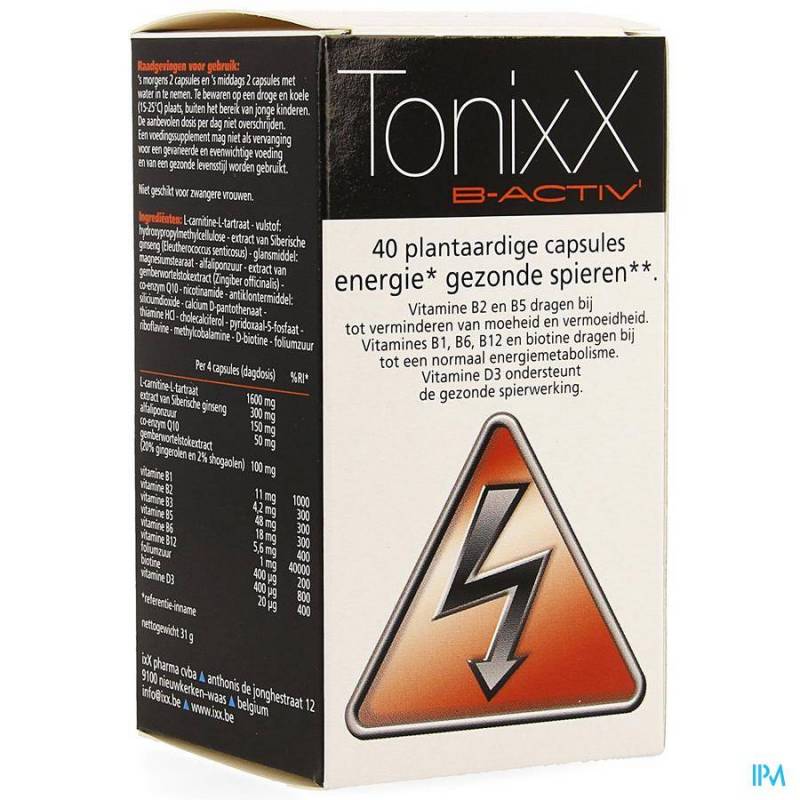 TonixX B-Activ 40 Tabletten NF