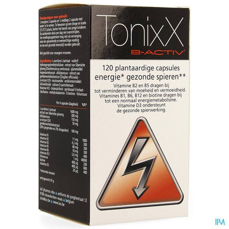 TONIXX B-ACTIV COMP 120 NF