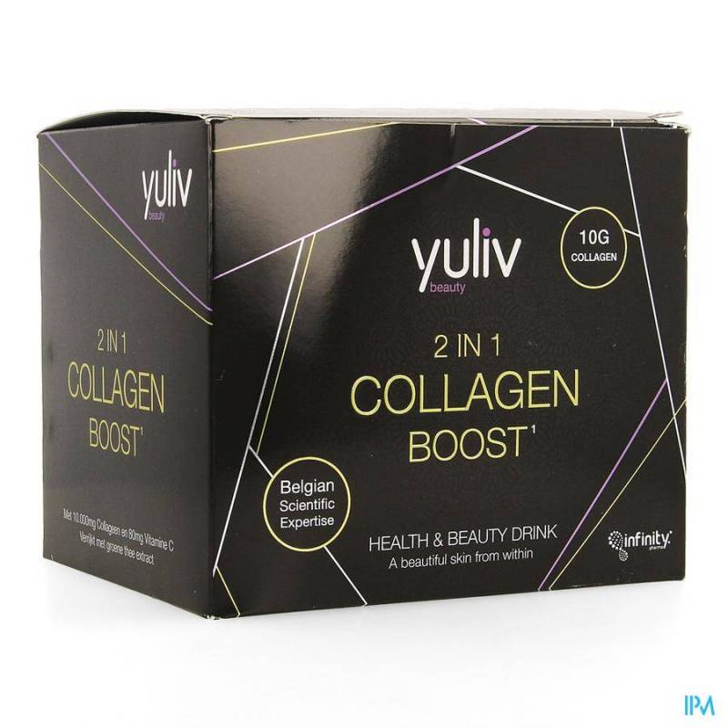 Yuliv 2-in-1 Collagen Boost Anti-Rimpel 30x25ml Ampullen